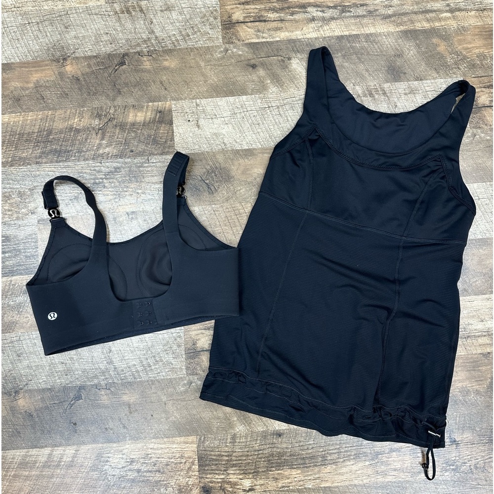 Beautiful women’s Lululemon bra and tank lot size small/medium